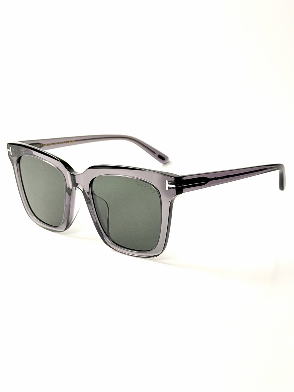 Tom Ford TF 0969K 20A Square Crystal Gray 55mm Sunglasses Frame - Picture 5 of 8